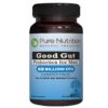 Botella de probióticos para hombres Pure Nutrition Good Gut 60 cápsulas