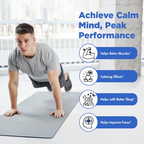 Etiqueta de Pure Organic Elements Mg Glycinate