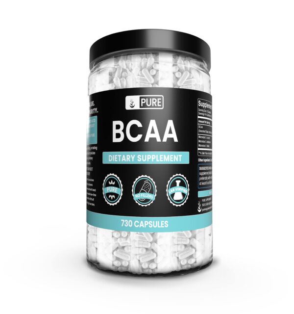 Frente del envase BCAA Pure Original Ingredients