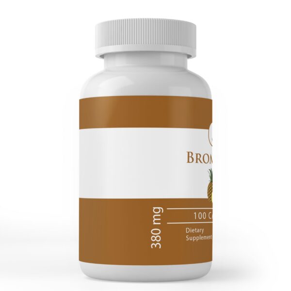 Etiqueta del producto Bromelina Pure Original Ingredients