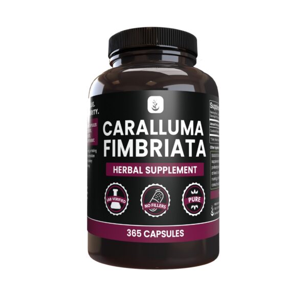 Cápsulas Caralluma Fimbriata de PURE ORIGINAL INGREDIENTS