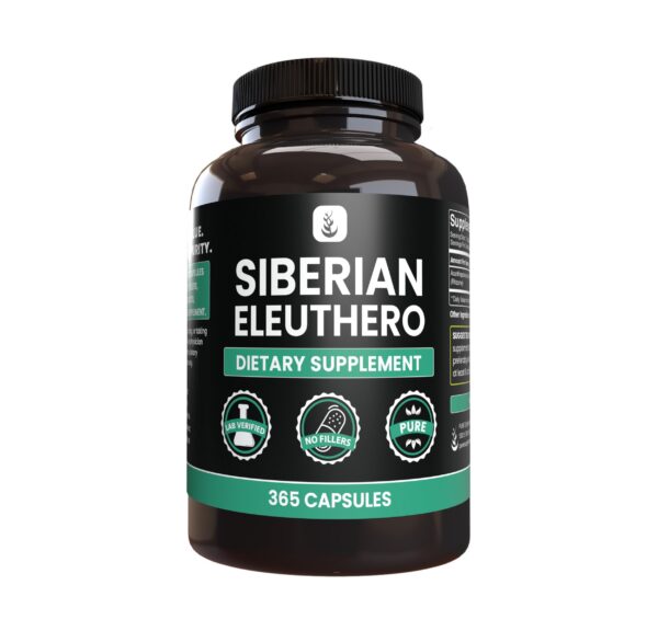 Version 1.0.0 PURE ORIGINAL INGREDIENTS Eleuthero Siberiano suplemento puro