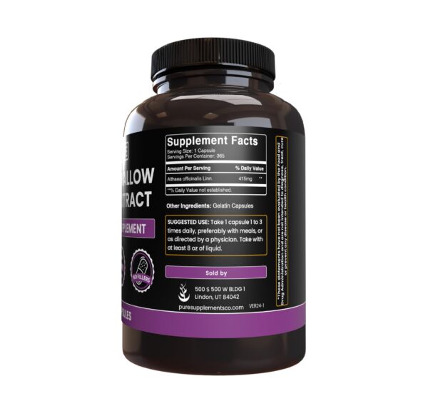 Pure Original Ingredients envase frontal raíz de malvavisco