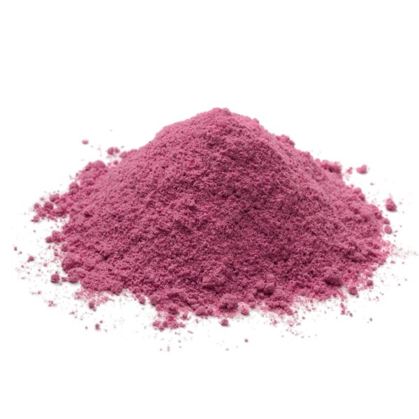 Frasco de polvo de extracto de cereza ácida