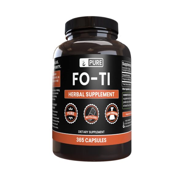 Frente de frasco de Fo-Ti Pure Original