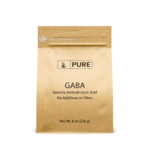 Polvo GABA de Pure Original Ingredients frasco