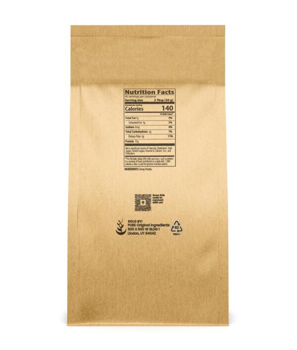 Version 1.0.0 Etiqueta del producto Pure Original Ingredients