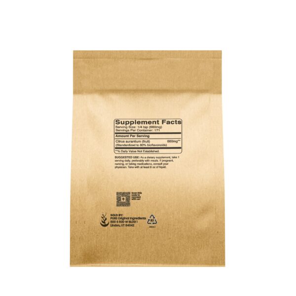 Version 1.0.0 Etiqueta de hesperidina PURE ORIGINAL INGREDIENTS