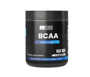 Version 1.0.0 Envase de polvo BCAA puro PURE ORIGINAL INGREDIENTS 14.4 oz