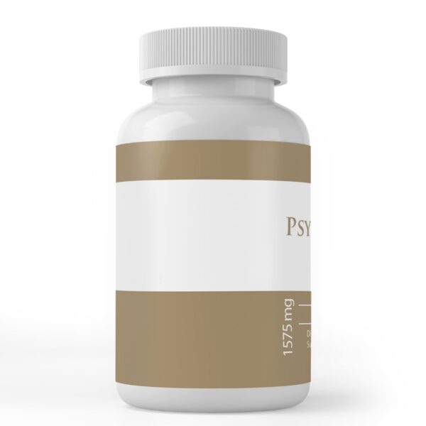 Suplemento de fibra psyllium Pure Original Ingredients 100 cápsulas