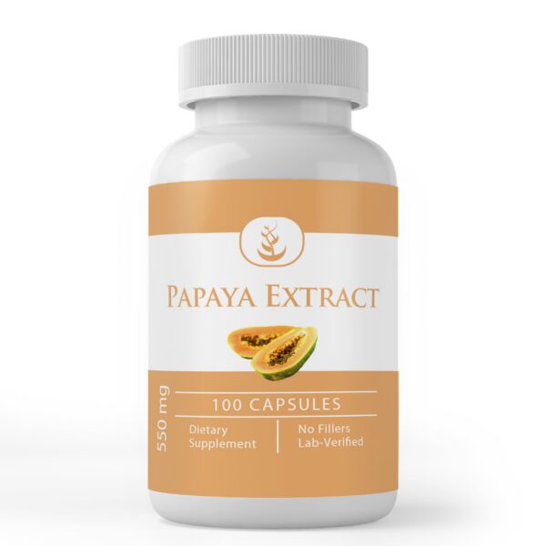Frasco de extracto de papaya PURE ORIGINAL INGREDIENTS