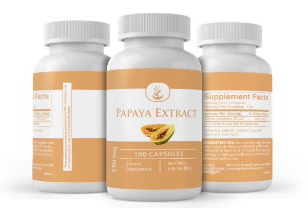 Version 1.0.0 Etiqueta de ingredientes en frasco PURE ORIGINAL INGREDIENTS