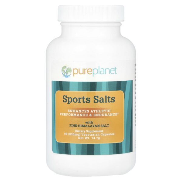 Version 1.0.0 PURE PLANET Sports Salts caja y cápsulas