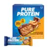 Empaque frontal de Pure Protein Bars chocolate cacahuate