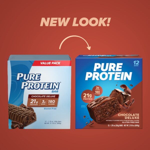 Etiqueta de Pure Protein Chocolate Deluxe