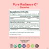 Etiqueta de Pure Radiance C