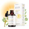 Pure TheraPro Rx vegan A-D-K drops bottle label