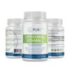 Frasco de PURE vitamina C liposomal 2100mg para apoyo inmunológico