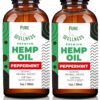 Frente del envase de Pure Wellness Hemp Seed Oil Drops