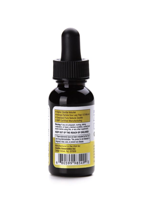 Gotero de zeolita con gotero