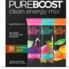 Pureboost paquete combo 30 sobres bebida energética con vitaminas y saúco