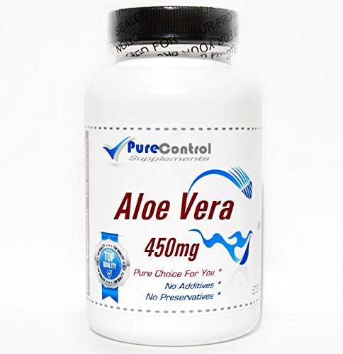 PureControl Aloe Vera 450mg 100 cápsulas envase frontal