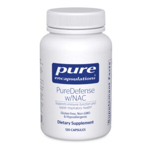 Producto PureDefense Pure Encapsulations botella frontal