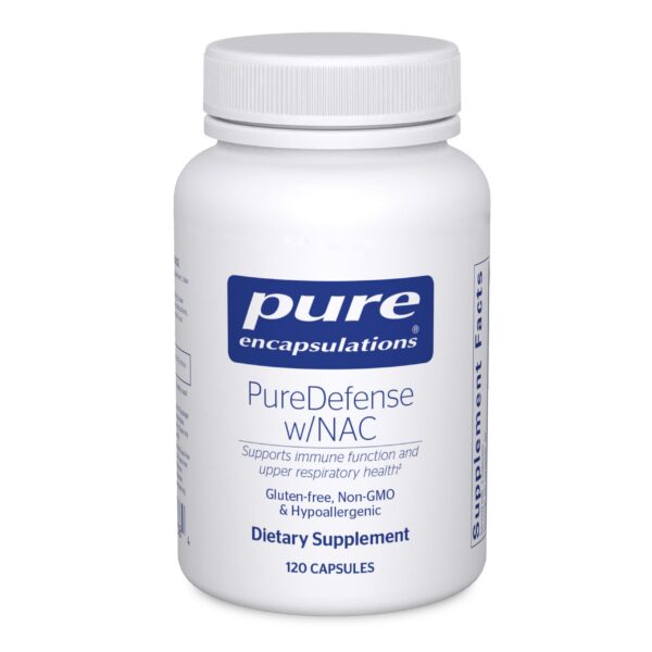 Producto PureDefense Pure Encapsulations botella frontal