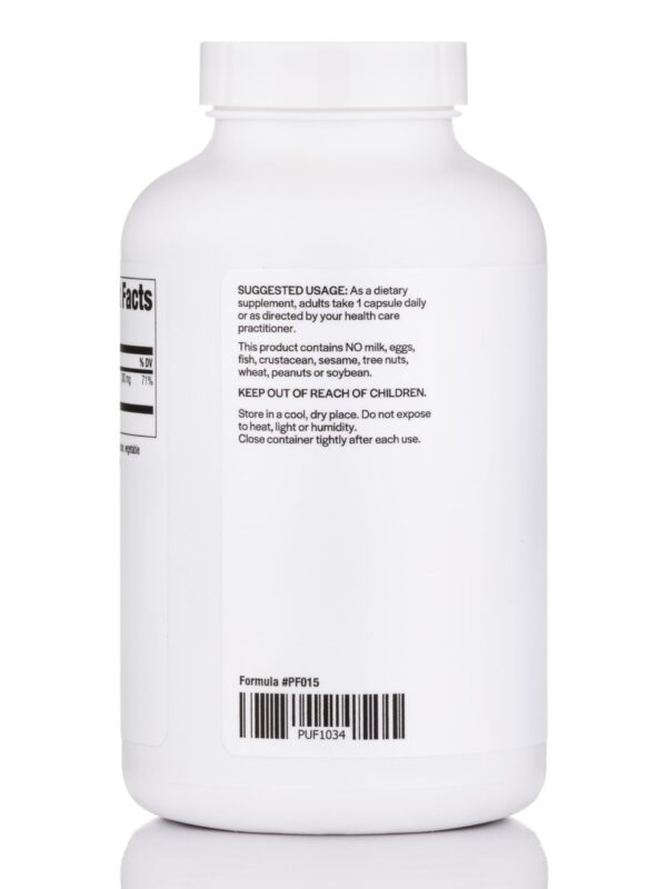 Detalle de etiqueta del producto