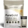 Frente de PureGold colostro bovino polvo