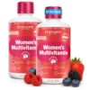 Version 1.0.0 Frente del producto PureGood multivitamínico líquido para mujeres