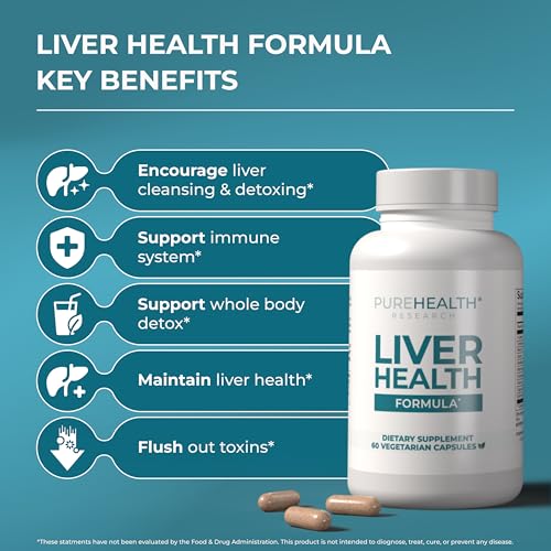 PUREHEALTH RESEARCH Liver Health cápsulas