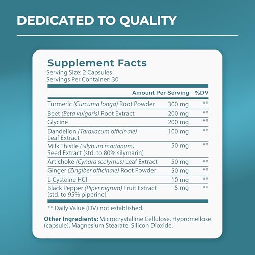 PUREHEALTH RESEARCH Liver Health etiqueta frontal