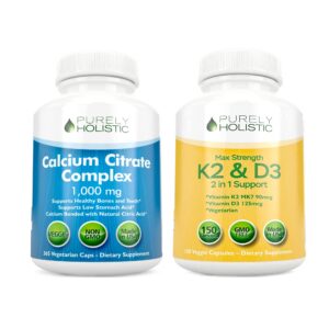 Frasco de Purely Holistic Calcium Citrate Complejo