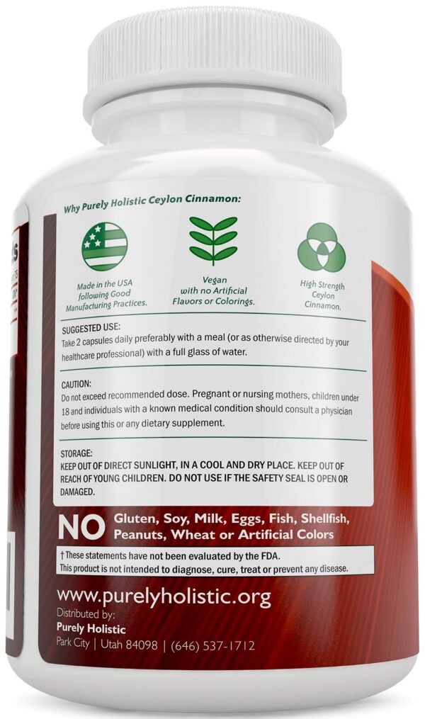 Version 1.0.0 Purely Holistic fórmula sin estearato de magnesio para digestión