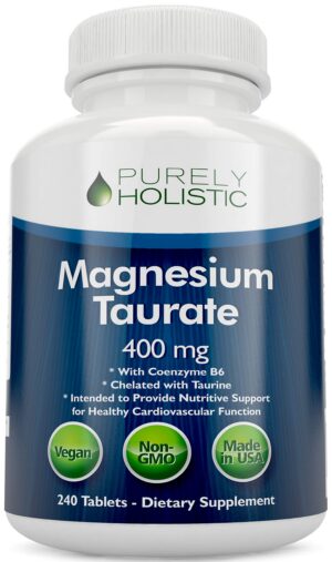 Version 1.0.0 Purely Holistic Magnesio Taurato 400 mg - frasco