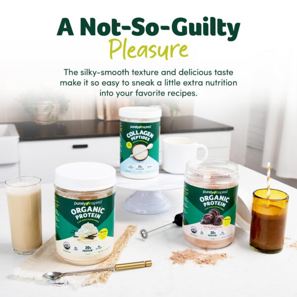 Cucharón medidor de proteína vegetal