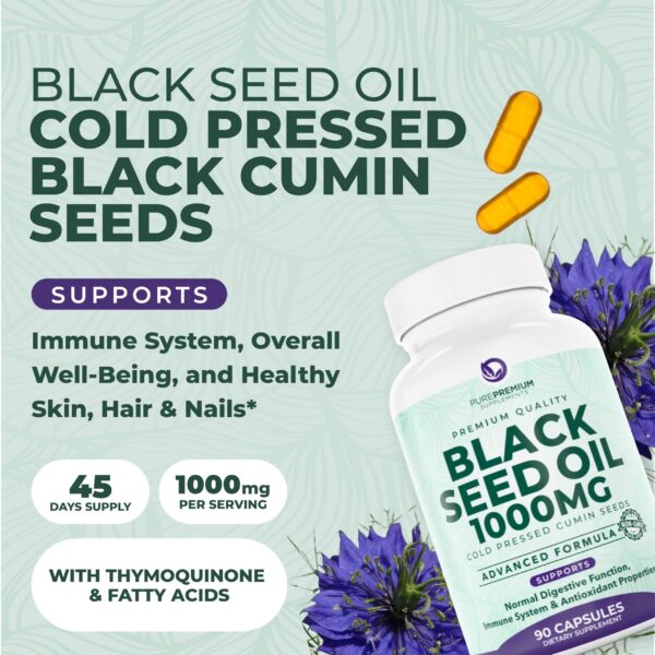 Version 1.0.0 Cápsulas de PurePremium Black Seed Oil 500 mg