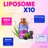 PureRootss liposomal glutathione liquido frasco
