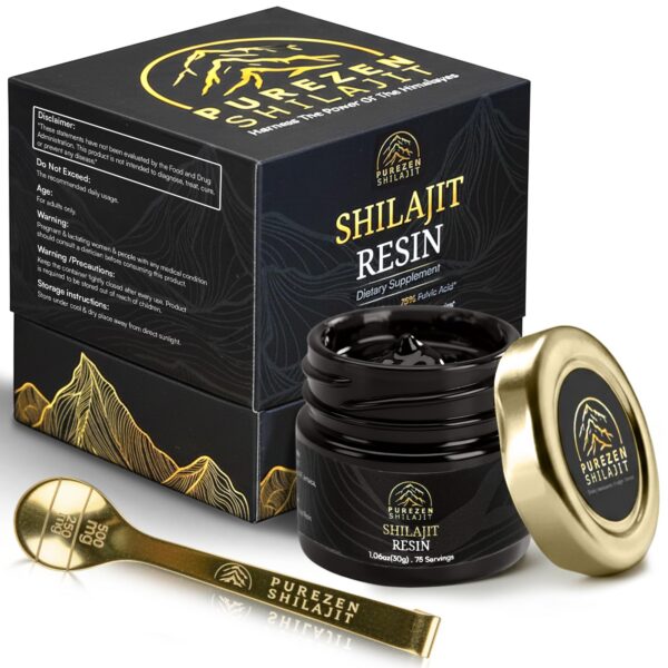 PureZen Shilajit resina 30 g frasco