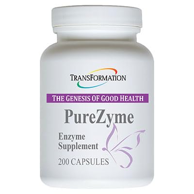 Version 1.0.0 Purezyme cápsulas frente al envase