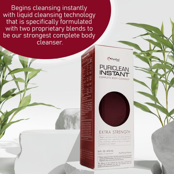 Puriclean bebida detox herbal para bienestar y limpieza total