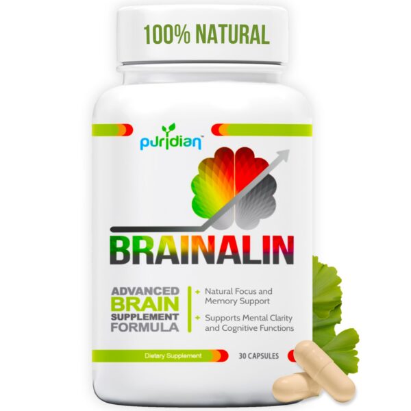 Puridian Brainalin suplemente nootrópico envase