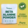 Purisure Beta Alanina polvo etiqueta lateral