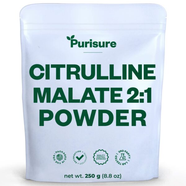 Frente del envase Purisure L-Citrulline Powder 250 g
