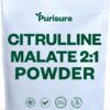 Version 1.0.0 Purisure polvo de citrulina malato 1 kg para energía y fuerza