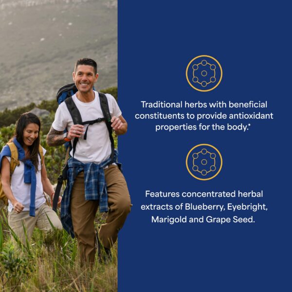 Etiqueta Puritan's Pride Arandano Eyebright lateral