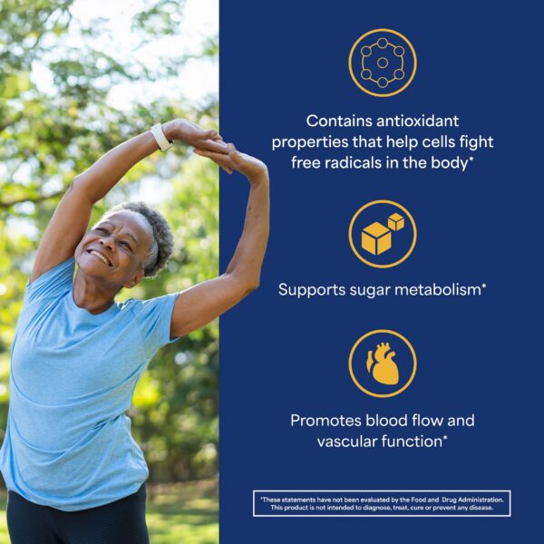 Etiqueta frontal Puritan's Pride Resveratrol