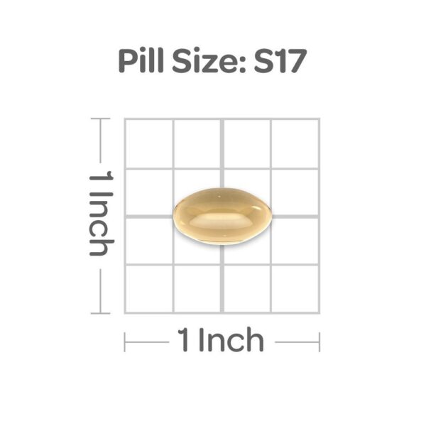 Detalle de cápsulas Puritan's Pride Saw Palmetto para salud masculina