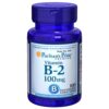 Puritan's Pride Vitamina B-2 100 mg tabletas frasco